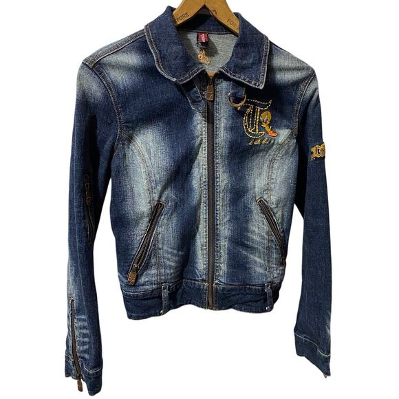 Looney Tunes Jackets & Blazers - VTG Y2K LOONEY TUNES Tweety Bird Denim Jacket — Warner Bros Medium